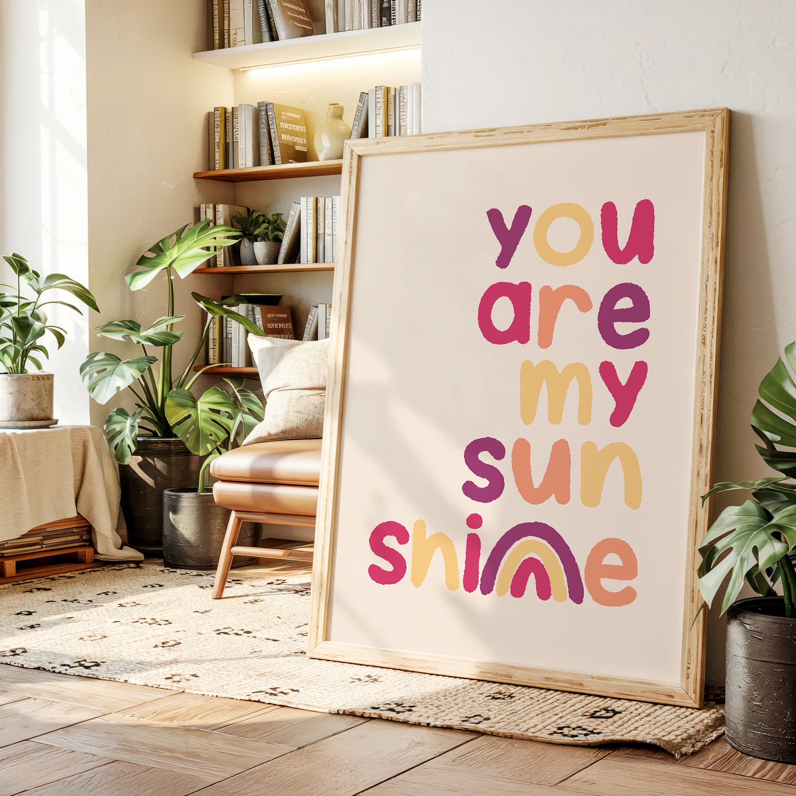 Letters Paint Tomorrow's Rainbow Promise