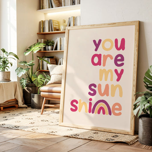 Letters Paint Tomorrow's Rainbow Promise