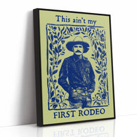 Cowboy Blues On Sage Green