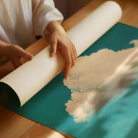 Daydream Cloud Over Turquoise Sky