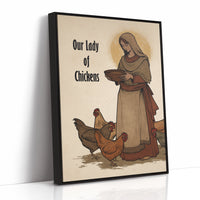 Sacred Hens And Rustic Charm