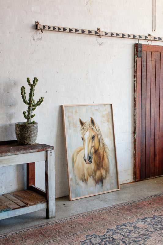 Palomino Gaze: Golden Spirit