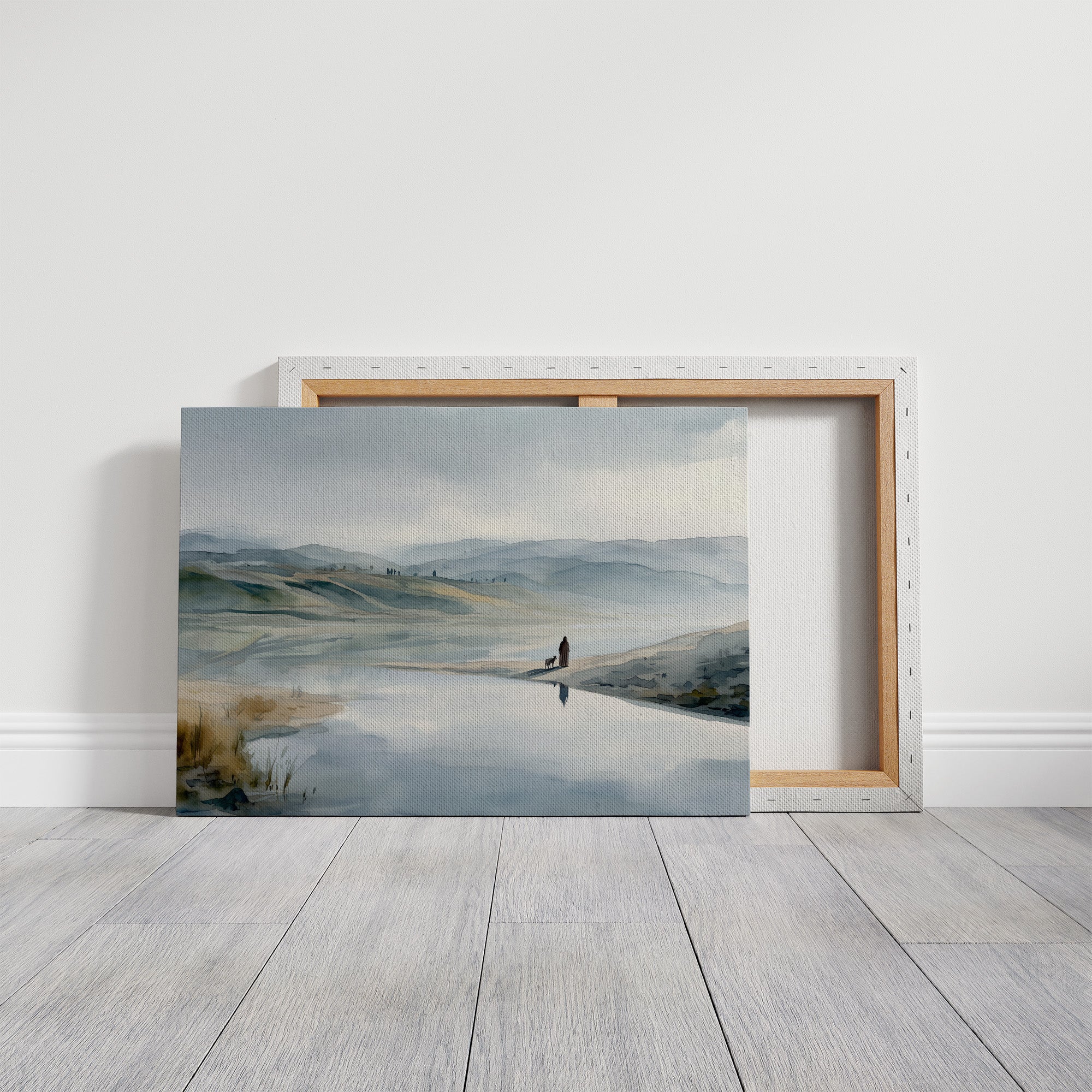 Solitude By The Misty Lake