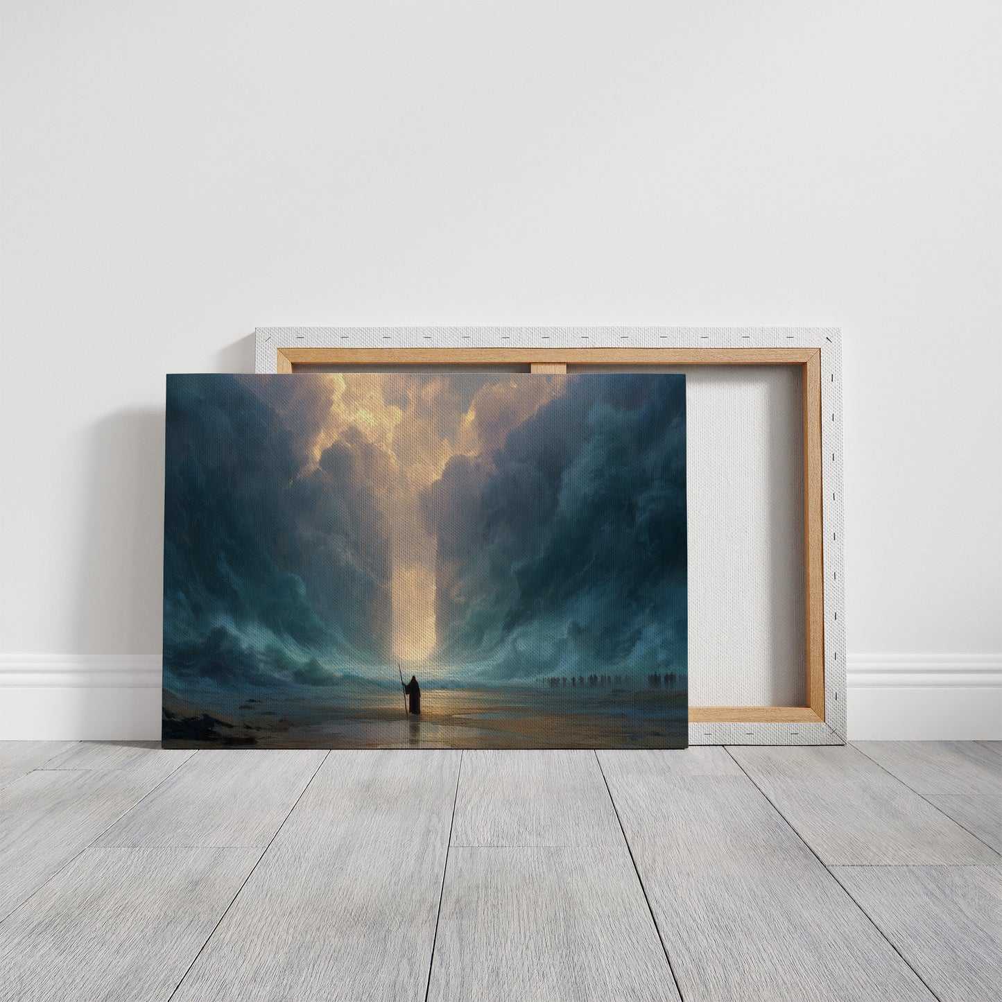 Divine Passage Through Parted Waters