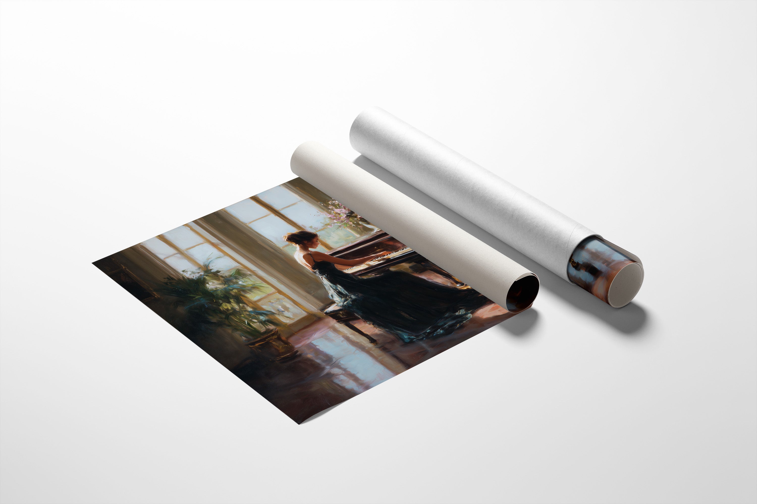 Sunlit Sonata Among Bound Classics