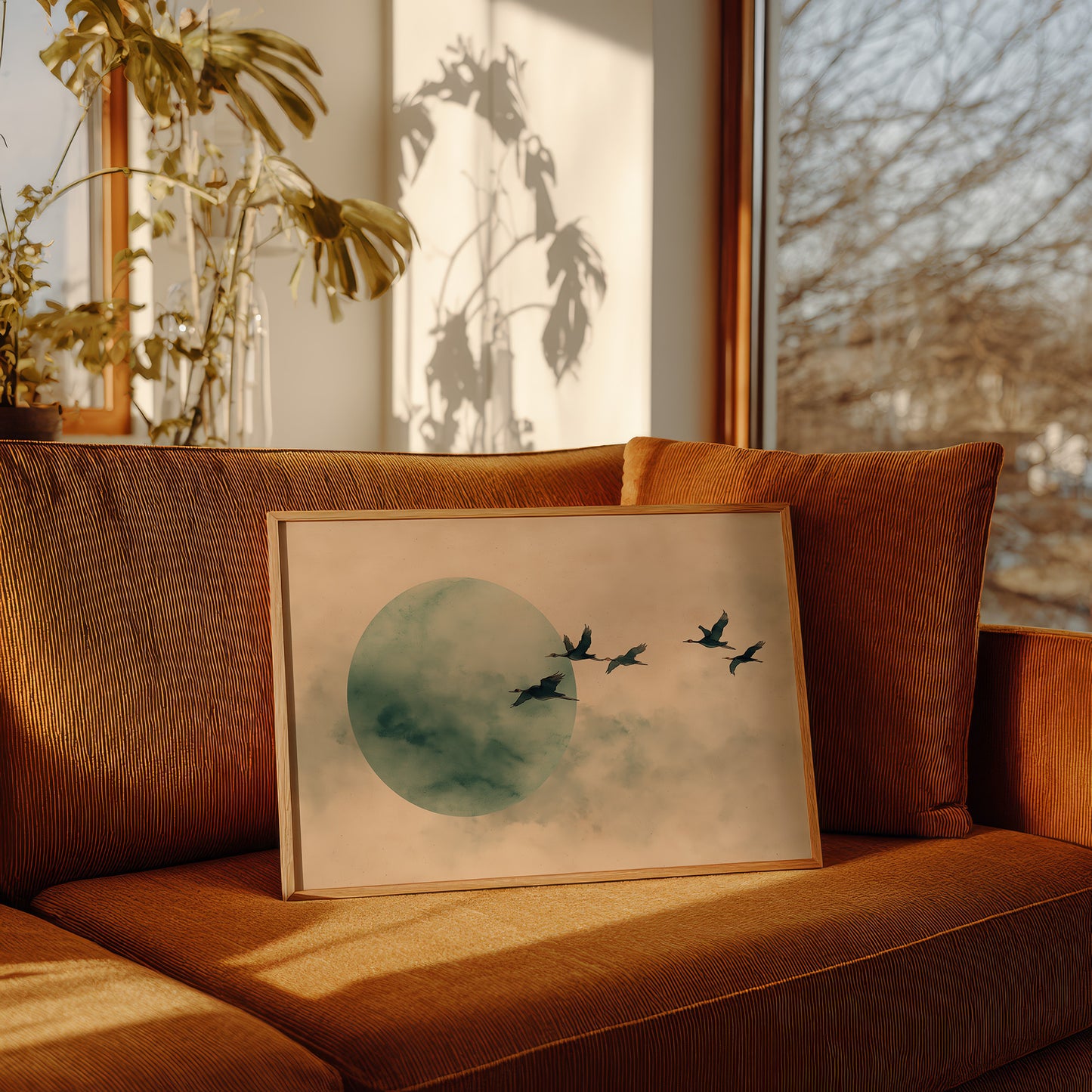 Birds Follow The Jade Moon