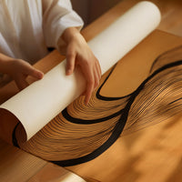 Flowing Lines Paint Modern Stories