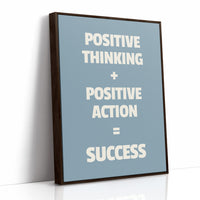 Positive Thinking Positive Action Success