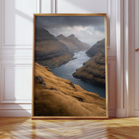 Valleys Carved By Time's Caress
