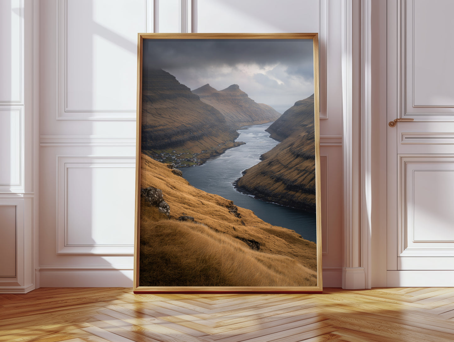 Valleys Carved By Time's Caress