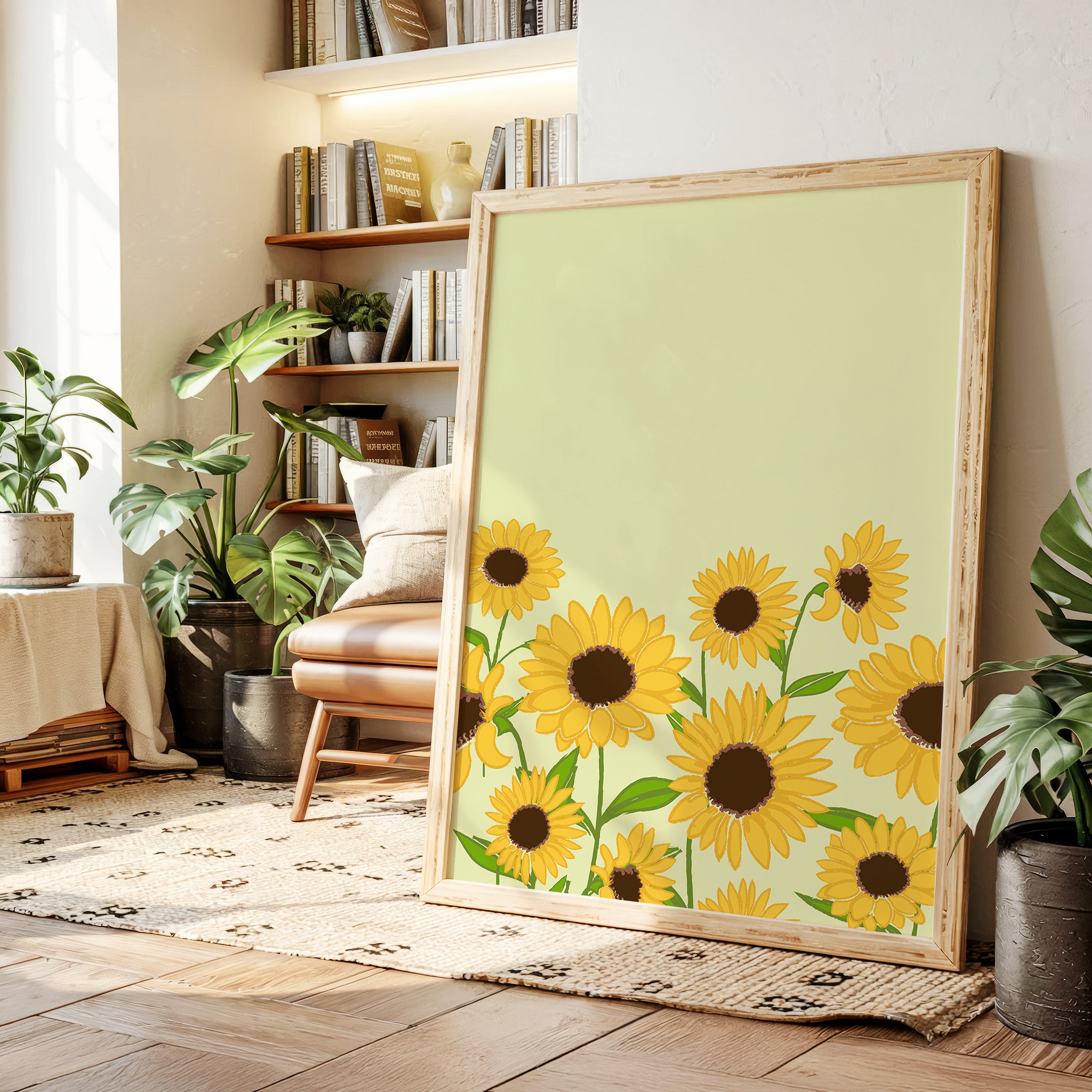 Sunlit Petals Meet Desert Wisdom