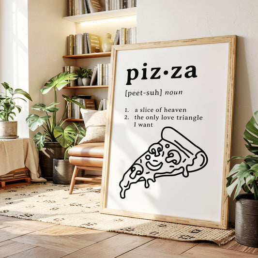 Dictionary Dreams Define Perfect Pizza
