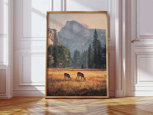 Grazing Under Golden Horizons