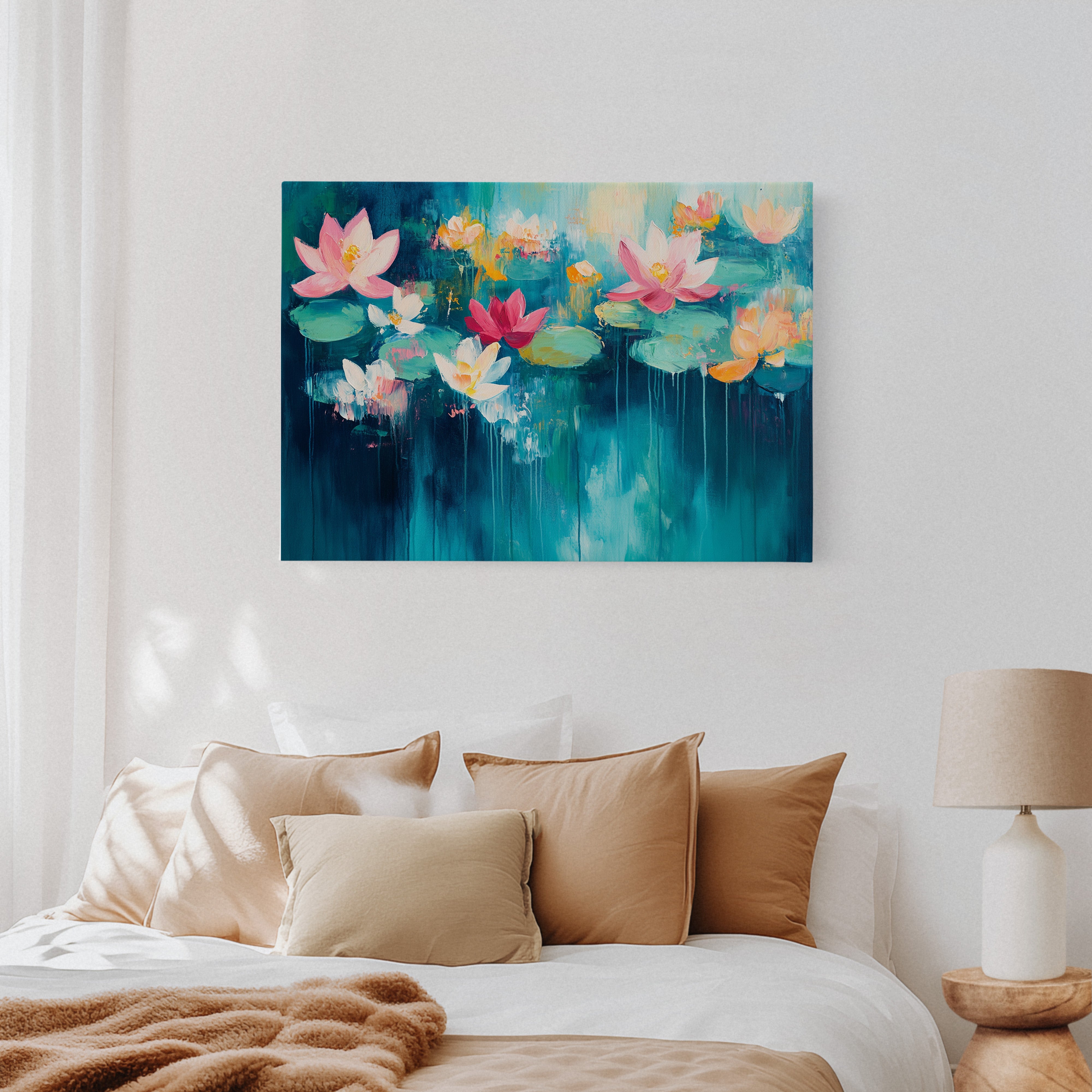 Lotus Dreams In Midnight Waters