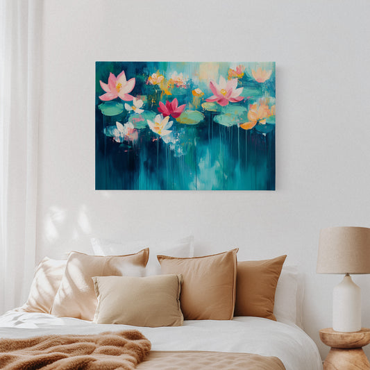 Lotus Dreams In Midnight Waters