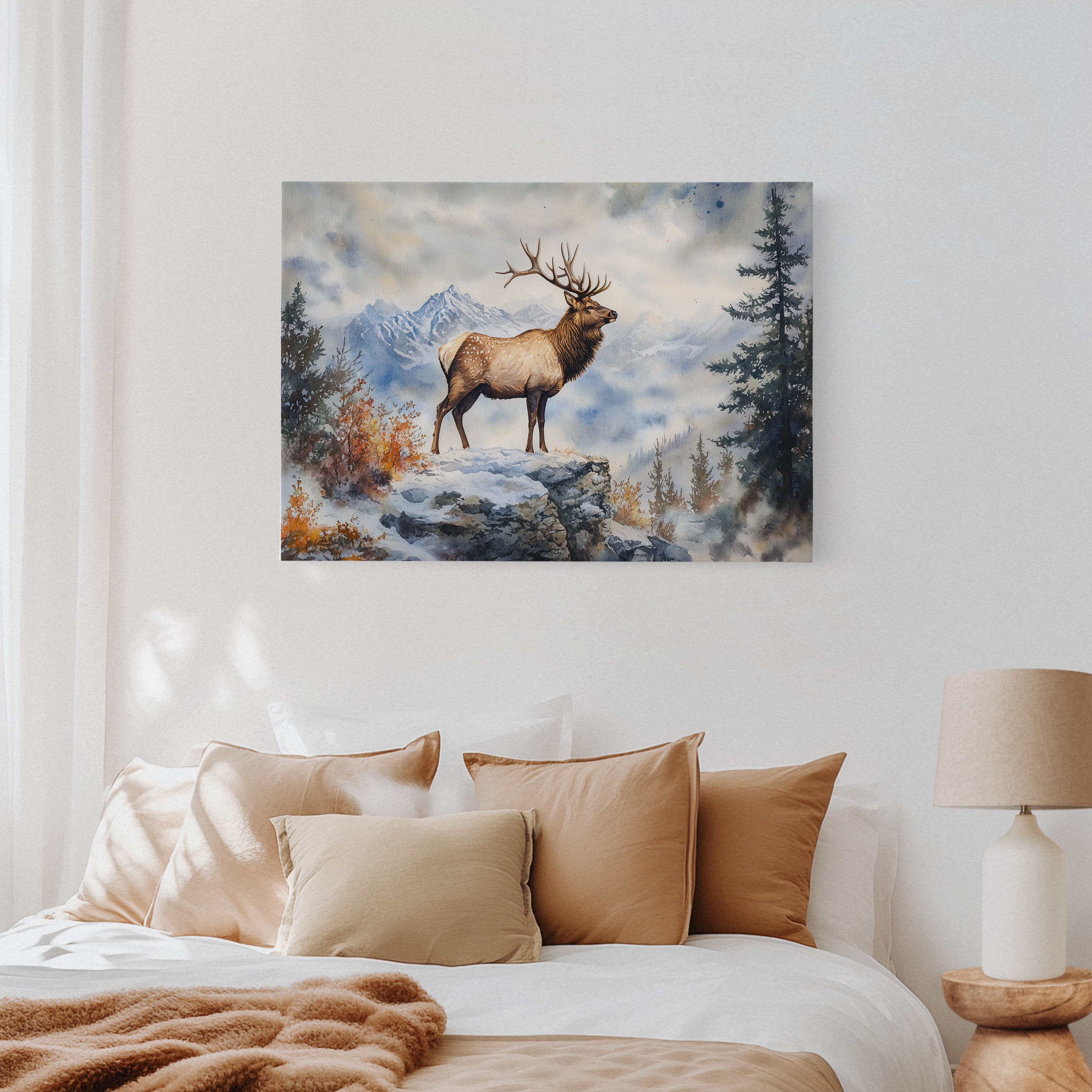 Winter Majesty Claims Mountain Peak