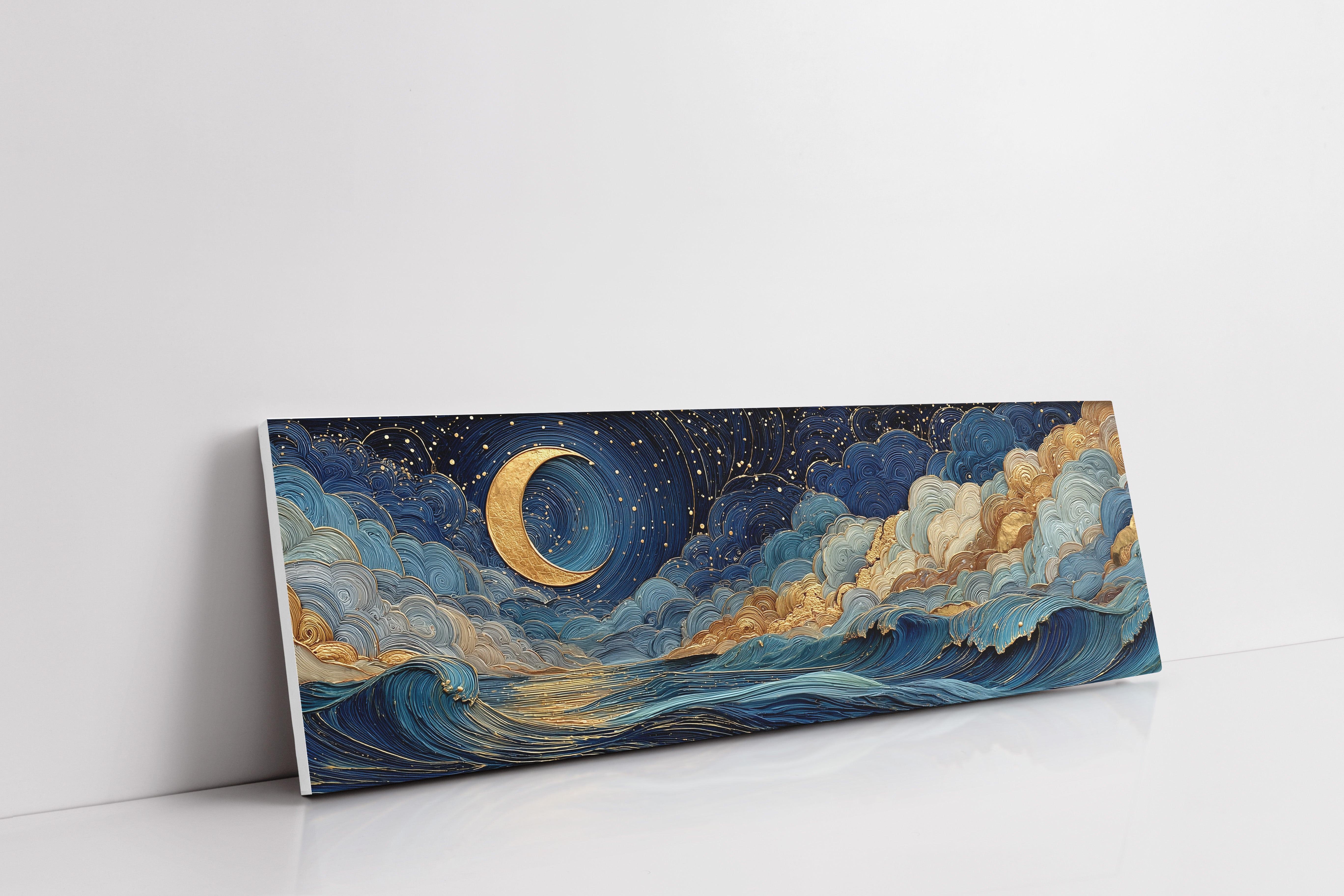 Celestial Moonlit Waves