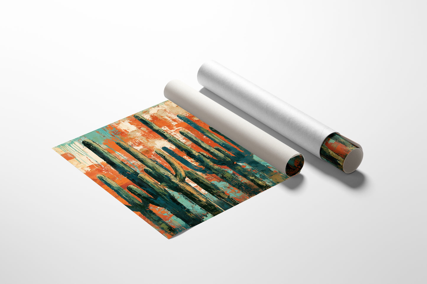 Saguaro Grove Abstraction