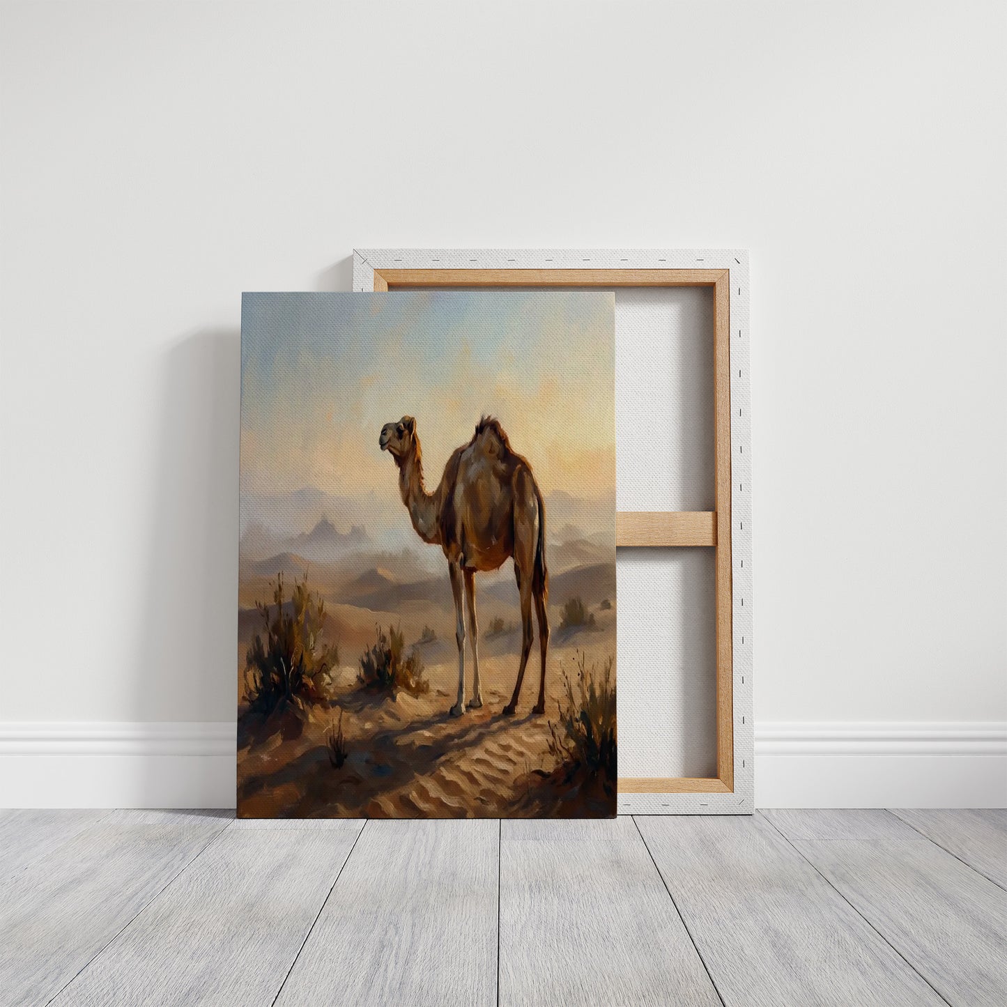 Camel at Golden Dusk