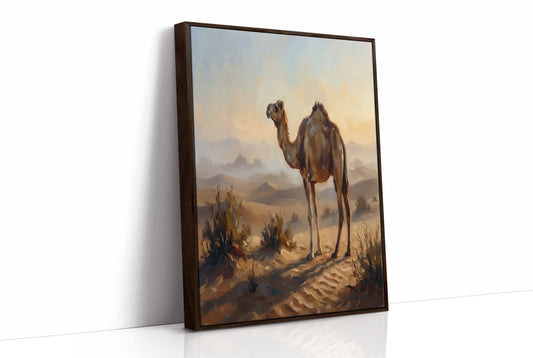 Camel at Golden Dusk