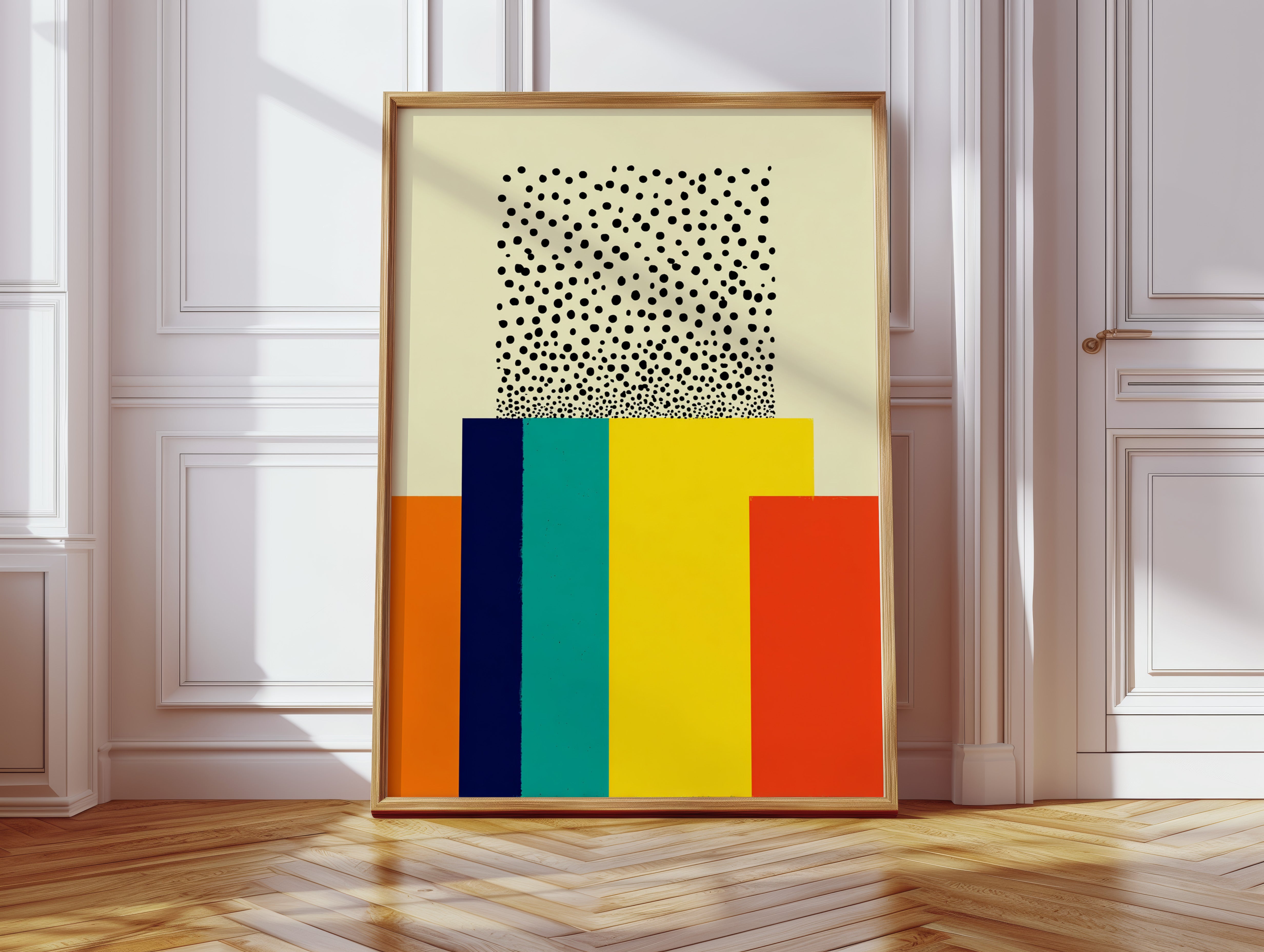 A Dance of Colorful Layers
