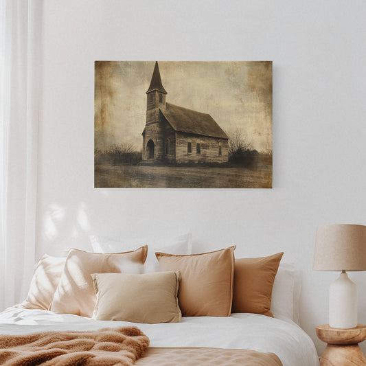 Weathered Faith Stands Against Time