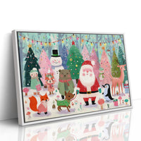 Forest Friends Share Holiday Magic Together