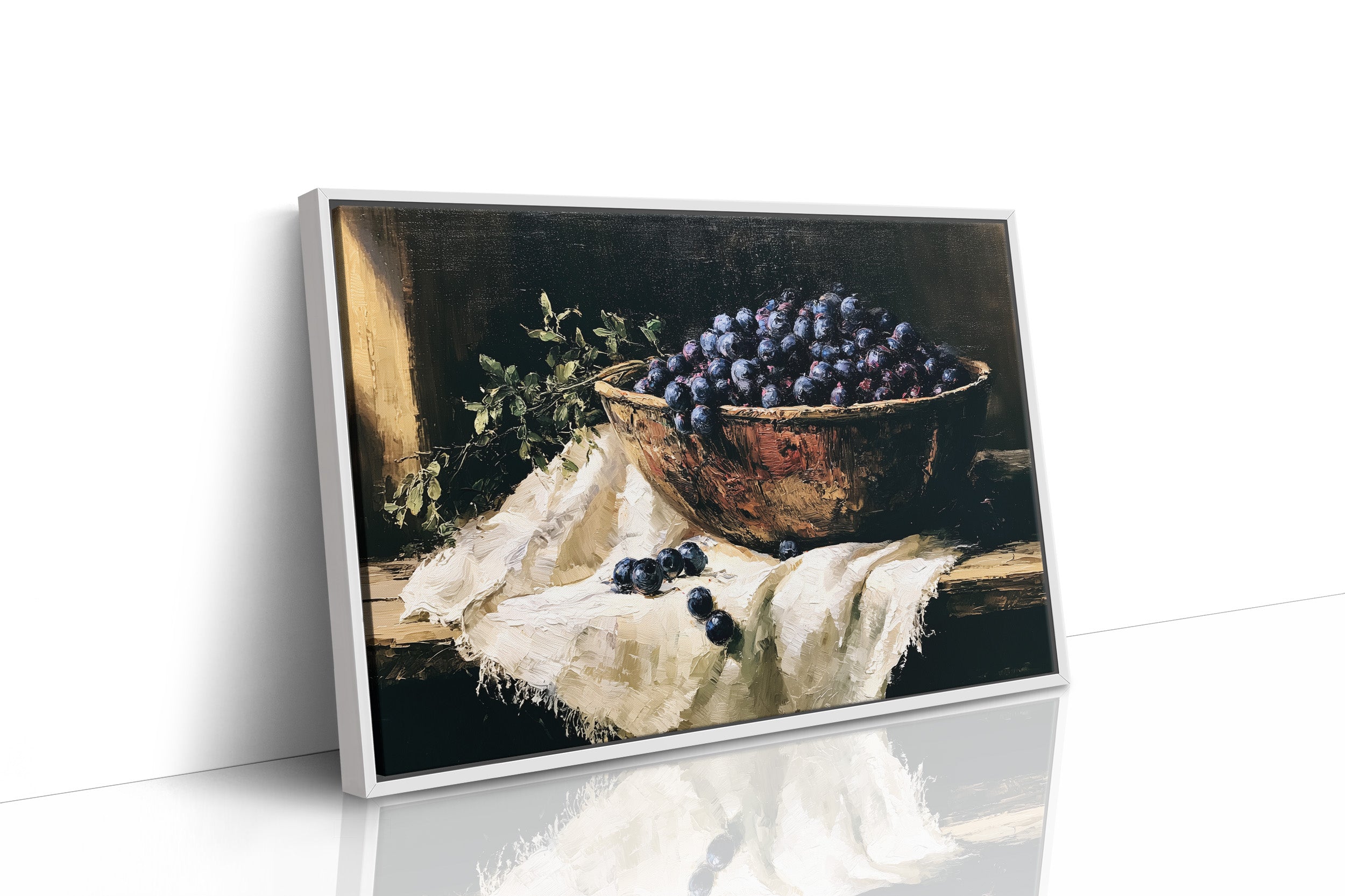 Grapes in Shadow and Copper
