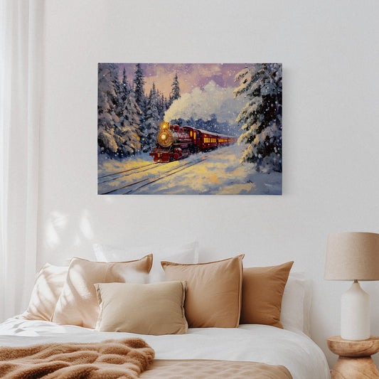 Winter Rails Carry Mountain Dreams