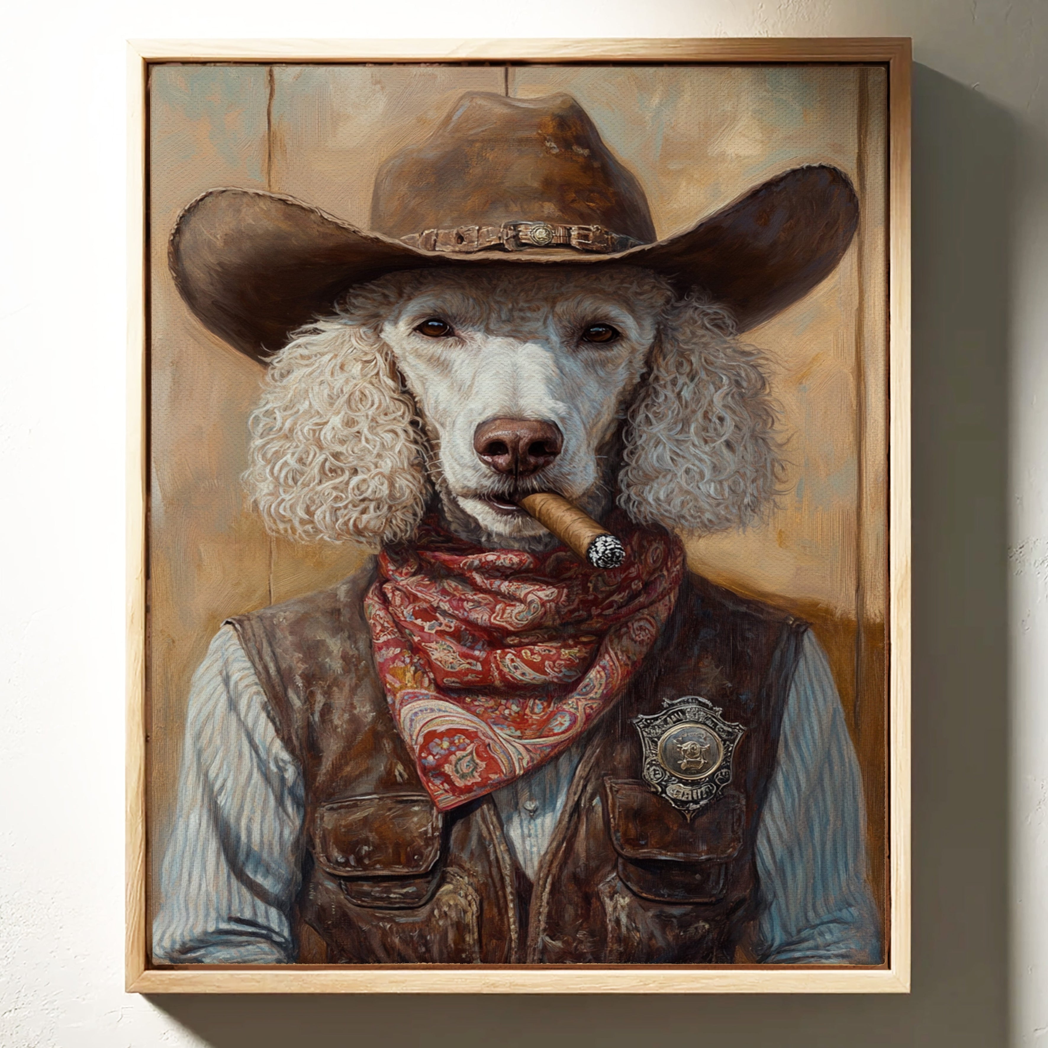 High Noon Poodle Sheriff