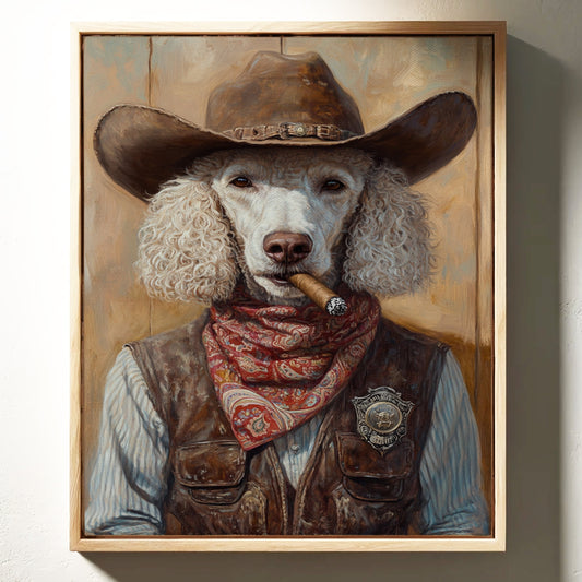 High Noon Poodle Sheriff