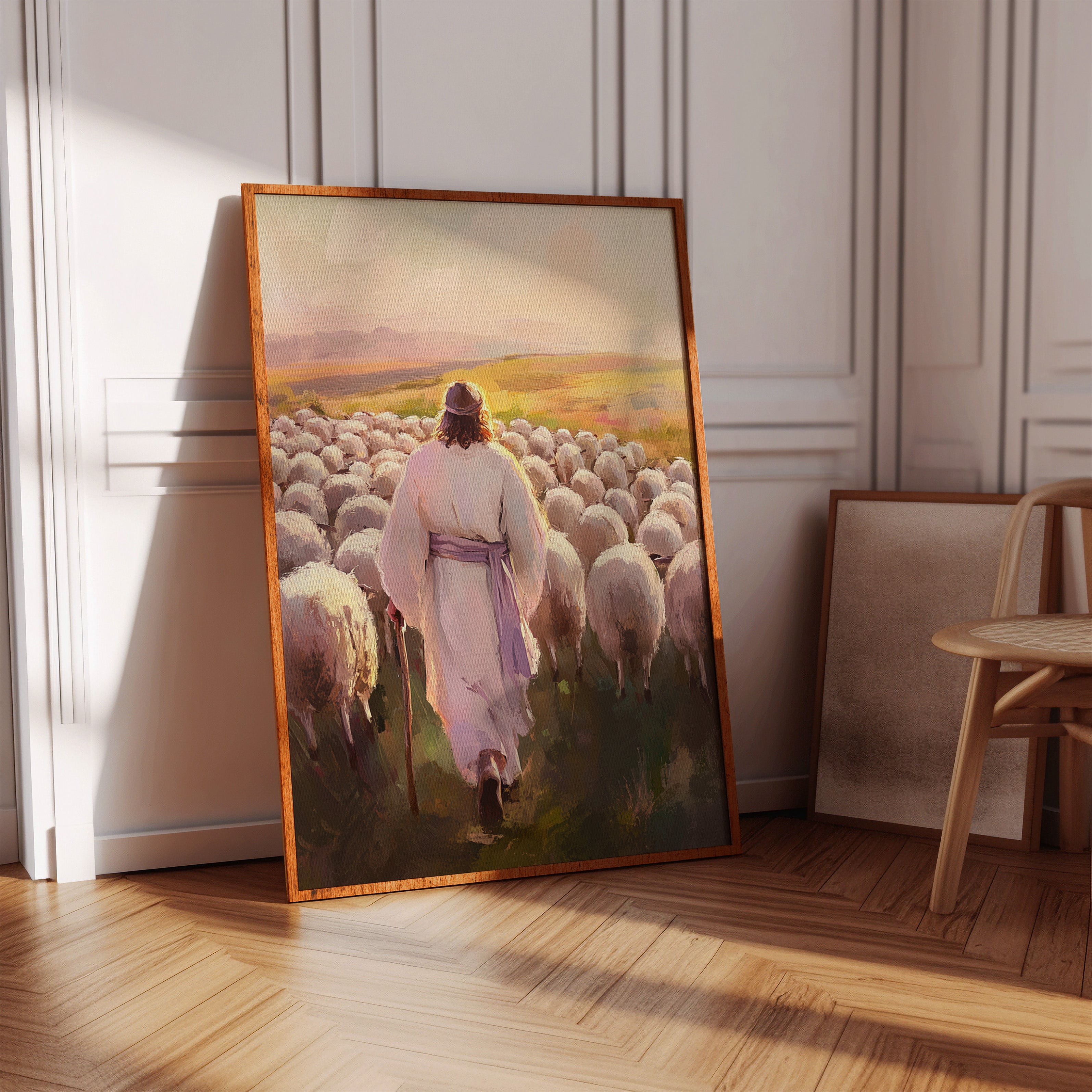 The Shepherd Leads at Dawn