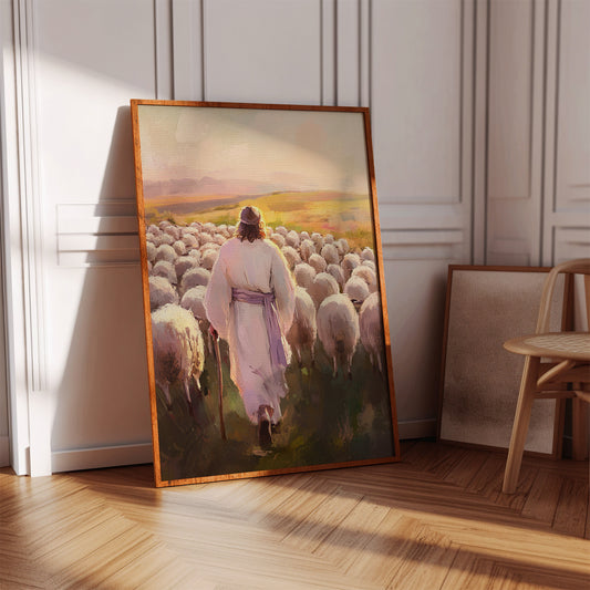 The Shepherd Leads at Dawn