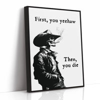 Cowboy's Last Cigarette Break