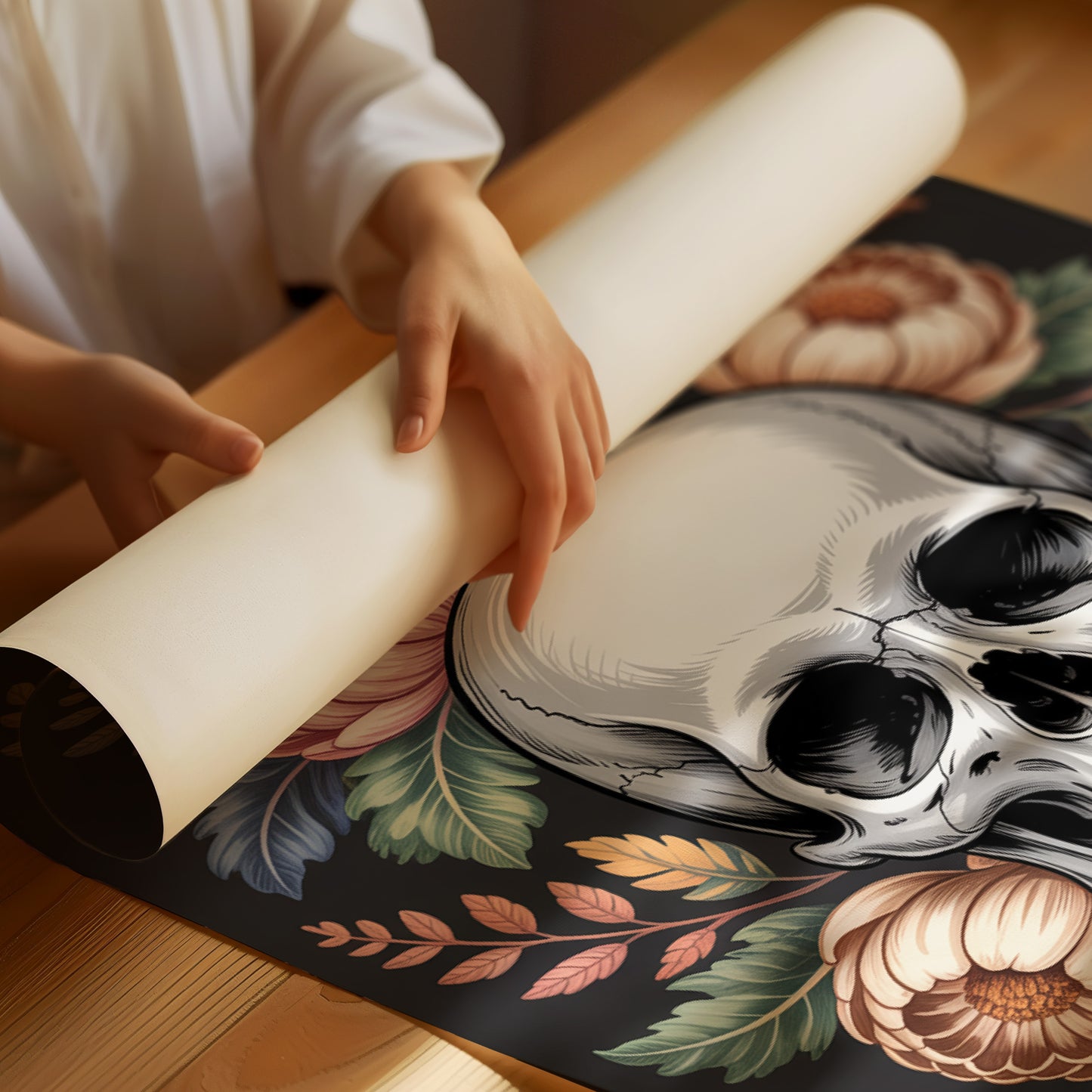 Blooms Adorn What Remains Behind