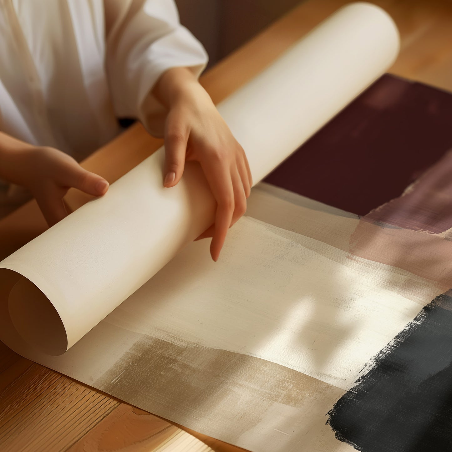 Soft Shapes Dance In Morning Light