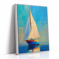 Golden Sails Chase Azure Horizons