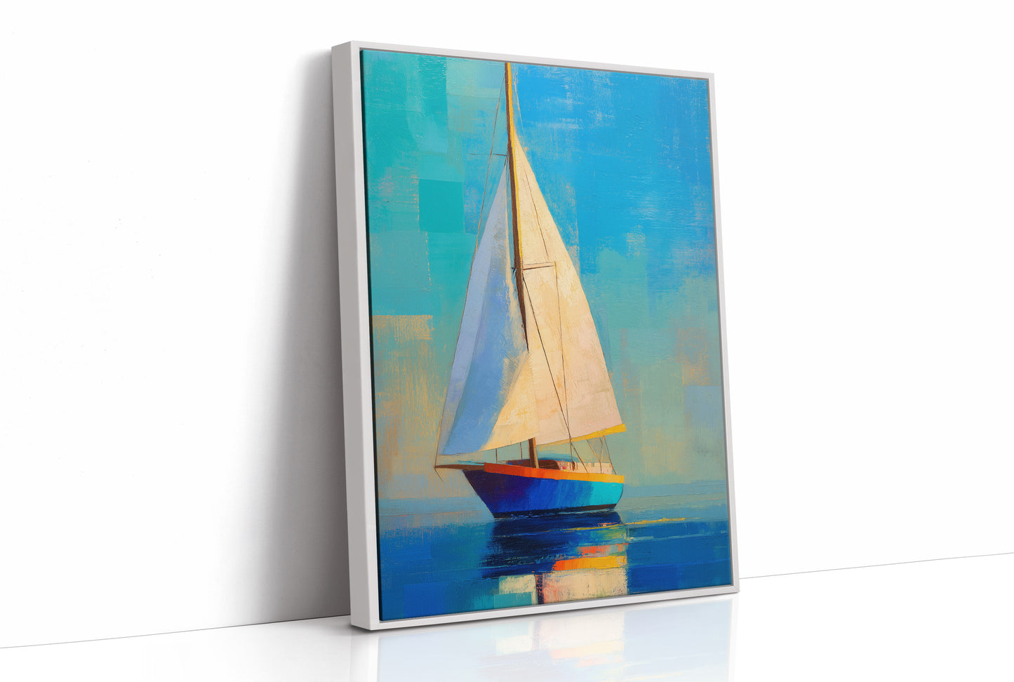 Golden Sails Chase Azure Horizons