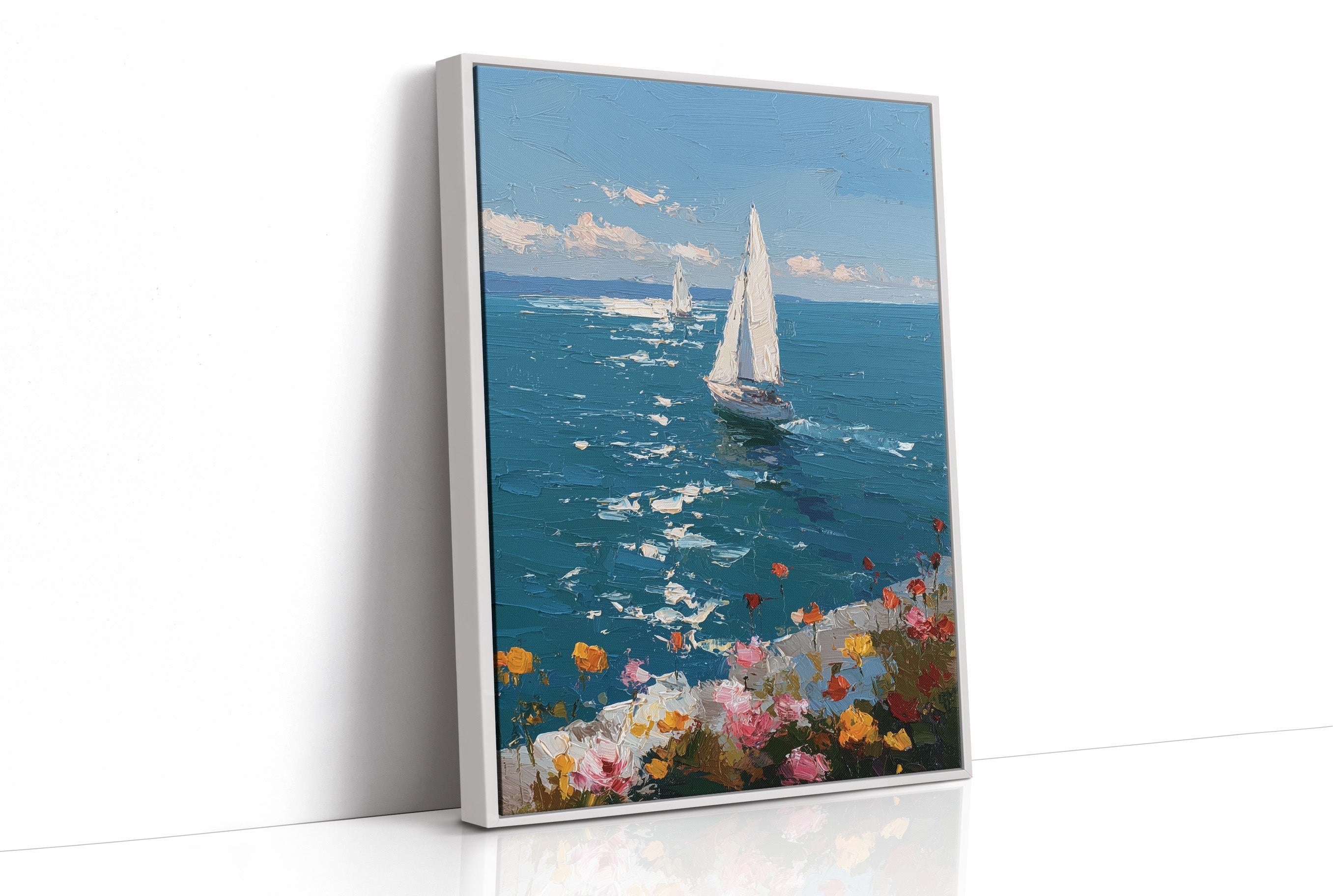 Where the Cliffs Bloom Toward Open Water