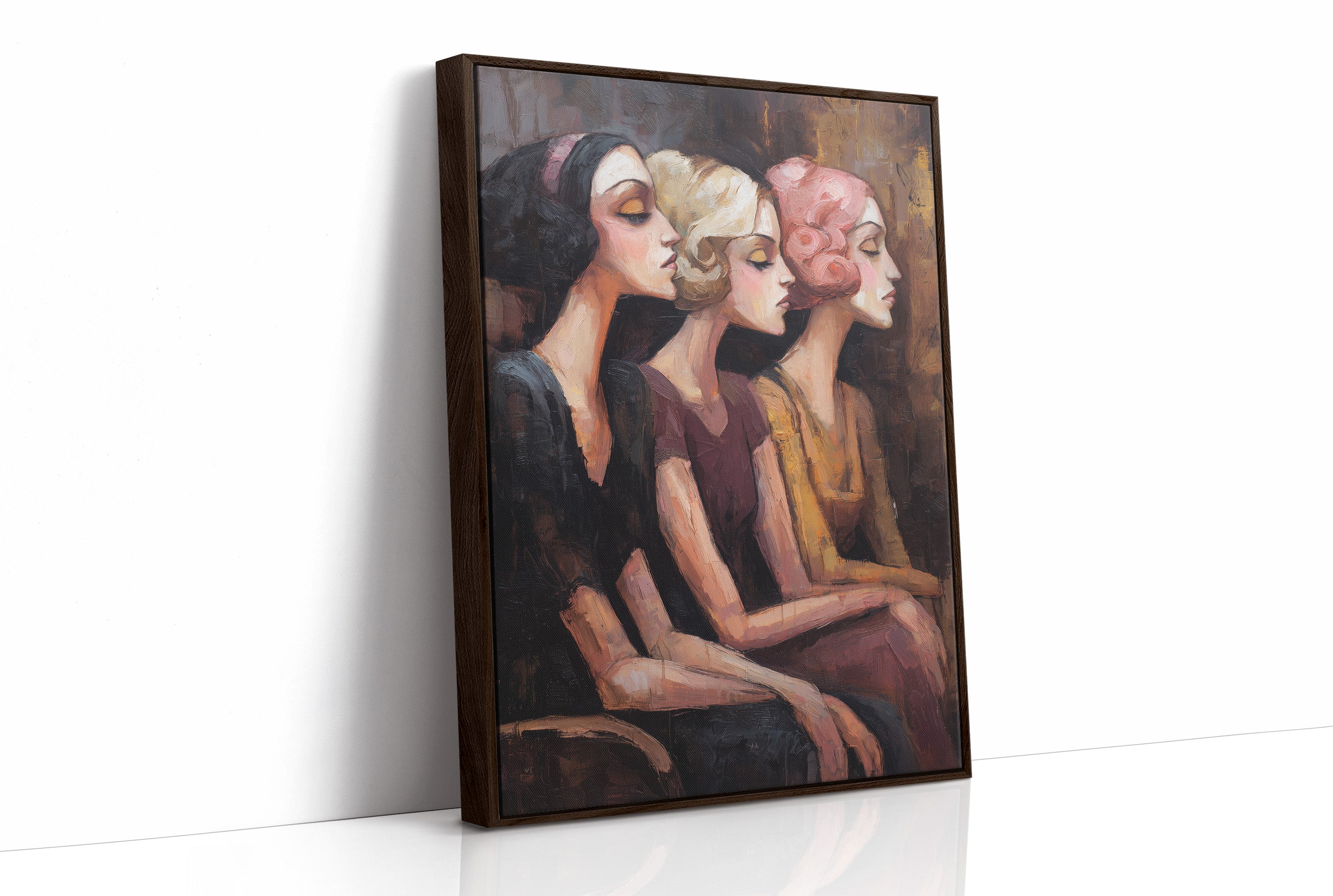 Three in Velvet Silence