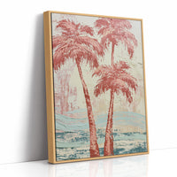 Coral Palms, Waves of Sage