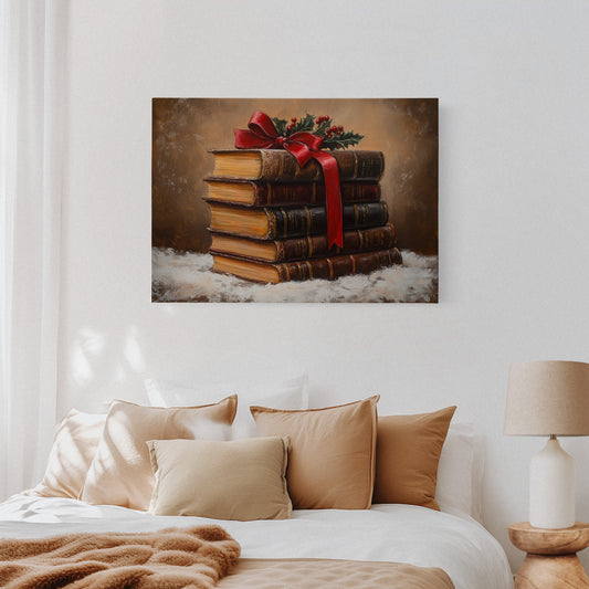 Ancient Stories Bound In Holiday Light