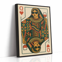 Modern Queen Sips Vintage Red