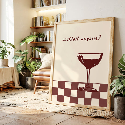 Martini Invites Evening To Begin