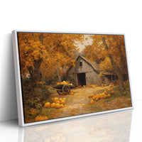 Harvest Gold Beneath Amber Canopy