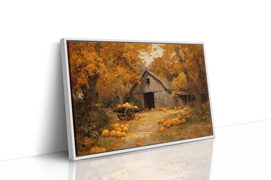 Harvest Gold Beneath Amber Canopy
