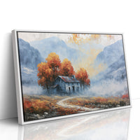 Cabin Where Autumn Settles