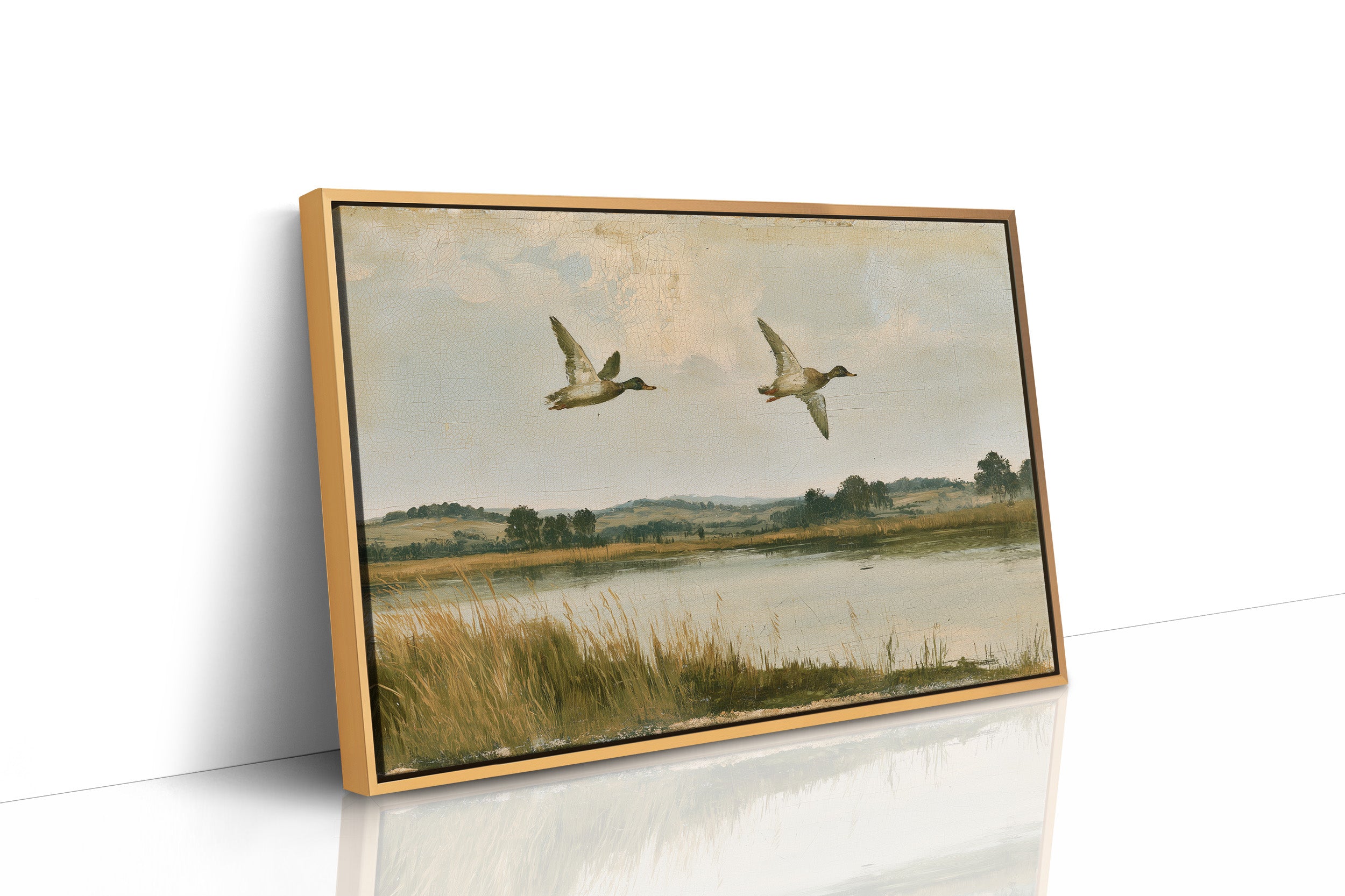 Mallards, Over the Marsh