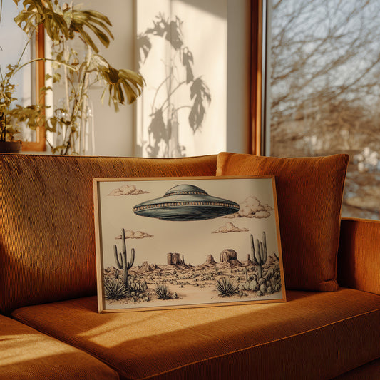 Desert Encounter Chronicles - UFO Over Monument Valley