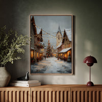 Twinkling Lights and Frosted Streets